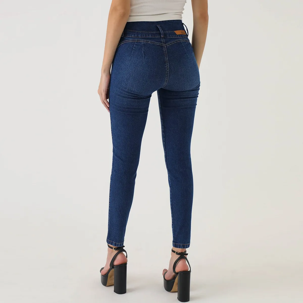 MOSSIMO - Jean Skinny Tiro Alto Mujer Mossimo