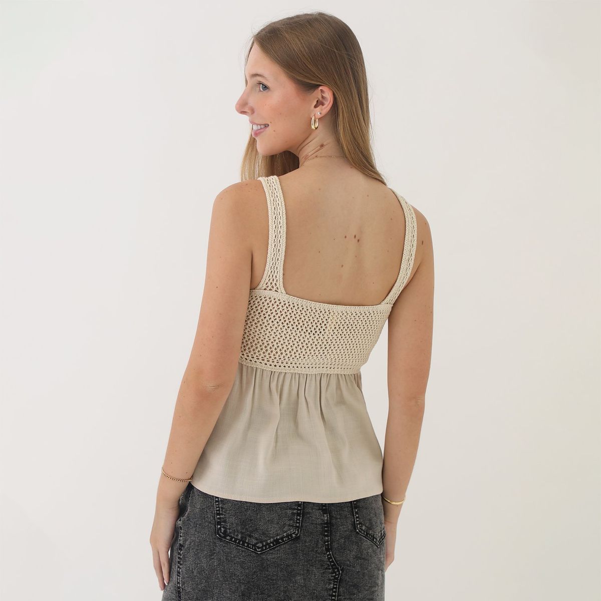 DOO AUSTRALIA - Blusa Sin Mangas Casual Mujer Doo Australia