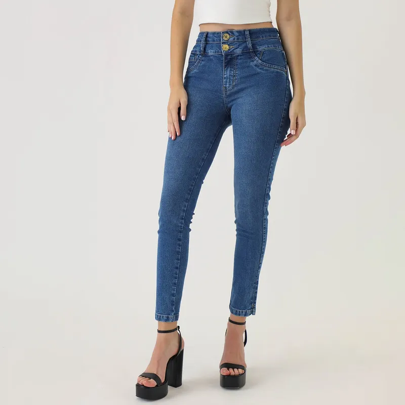 MOSSIMO - Jean Skinny Tiro Alto Mujer Mossimo