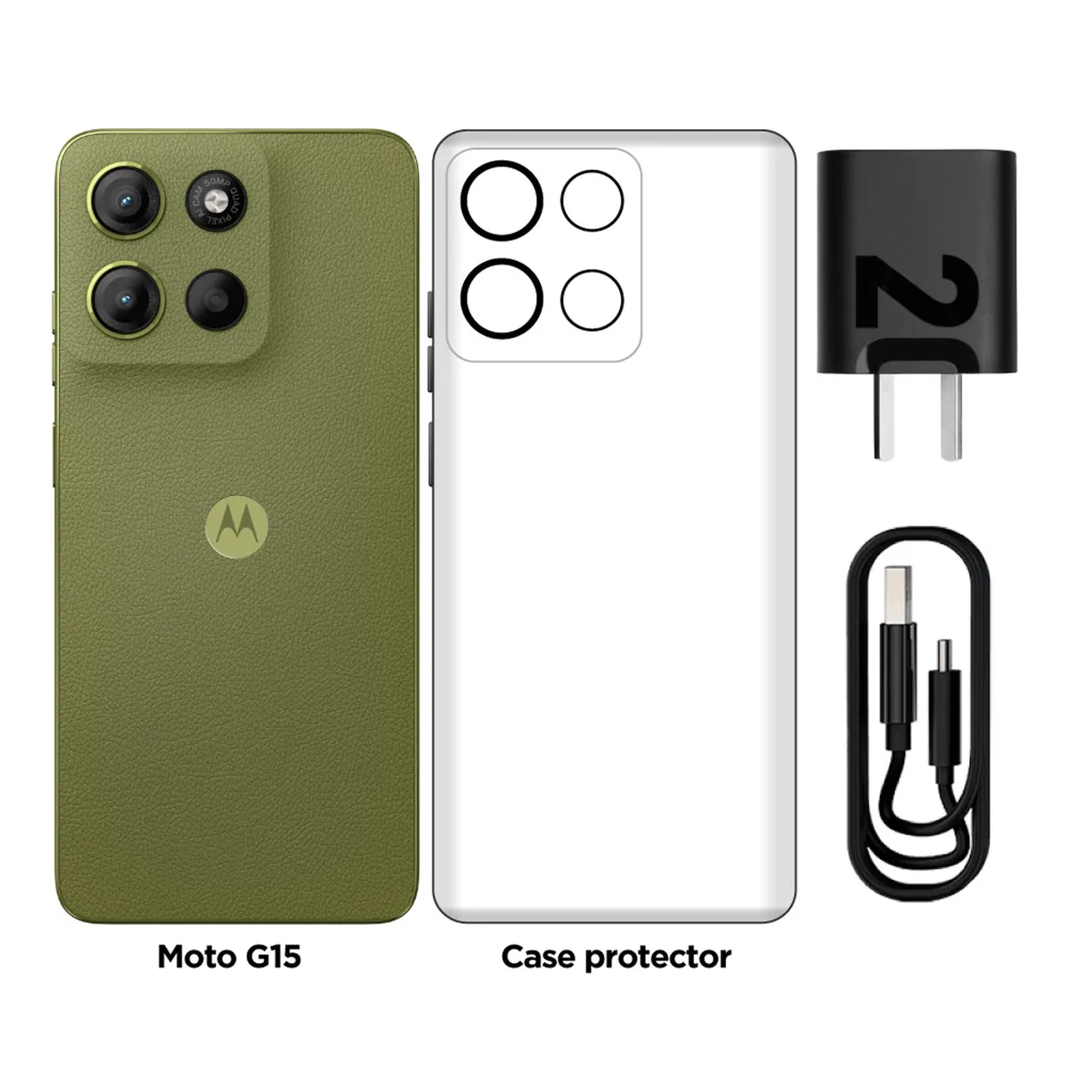 MOTOROLA - Celular Moto G15 4+256GB