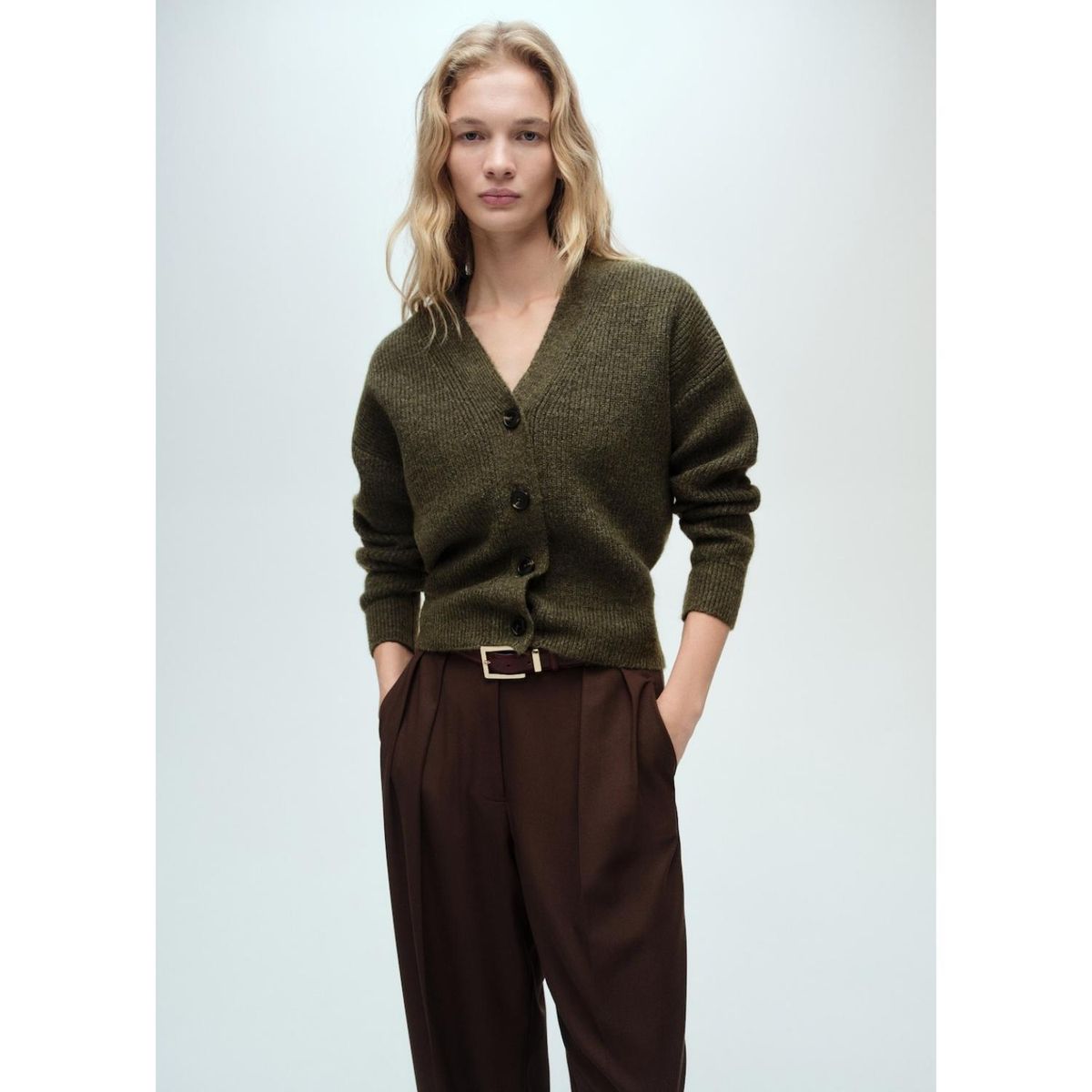 MANGO - Chompa Casual Mujer Mango