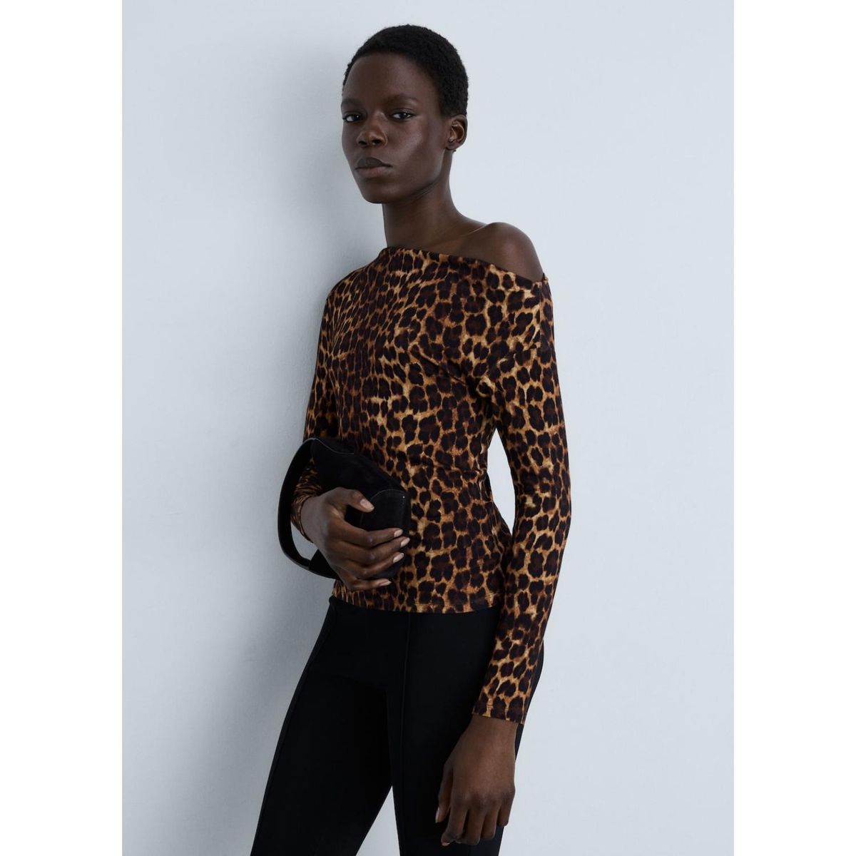 MANGO - Polo Manga Larga Casual Mujer Mango