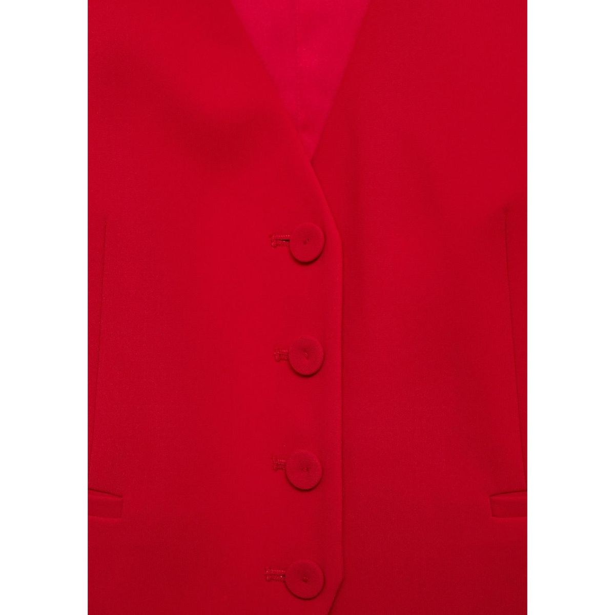 MANGO - Chaleco Casual Mujer Mango