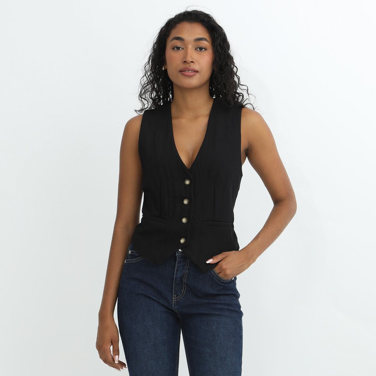 UNIVERSITY CLUB - Chaleco Casual Mujer University Club