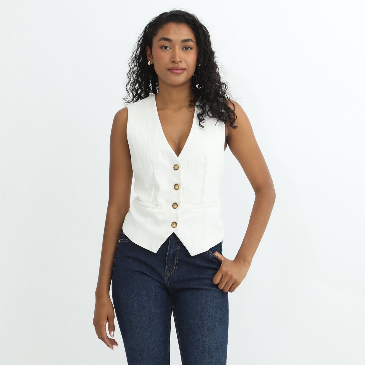 UNIVERSITY CLUB - Chaleco Casual Mujer University Club