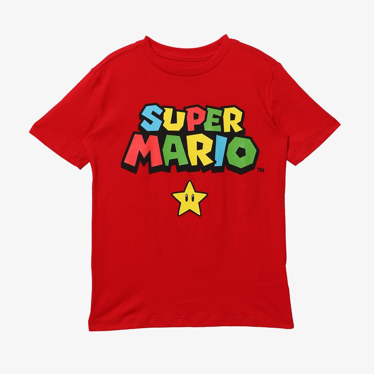 Polo Niño Manga Corta Algodón Mario Bross | Falabella Perú