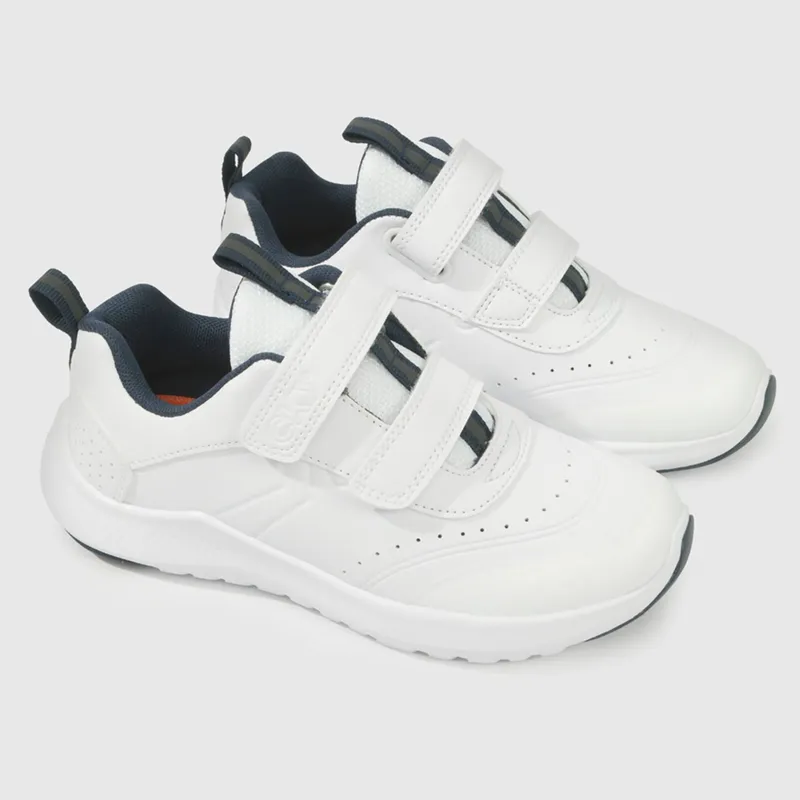 COLLOKY - Zapatilla Escolar Blanco Niño Colloky