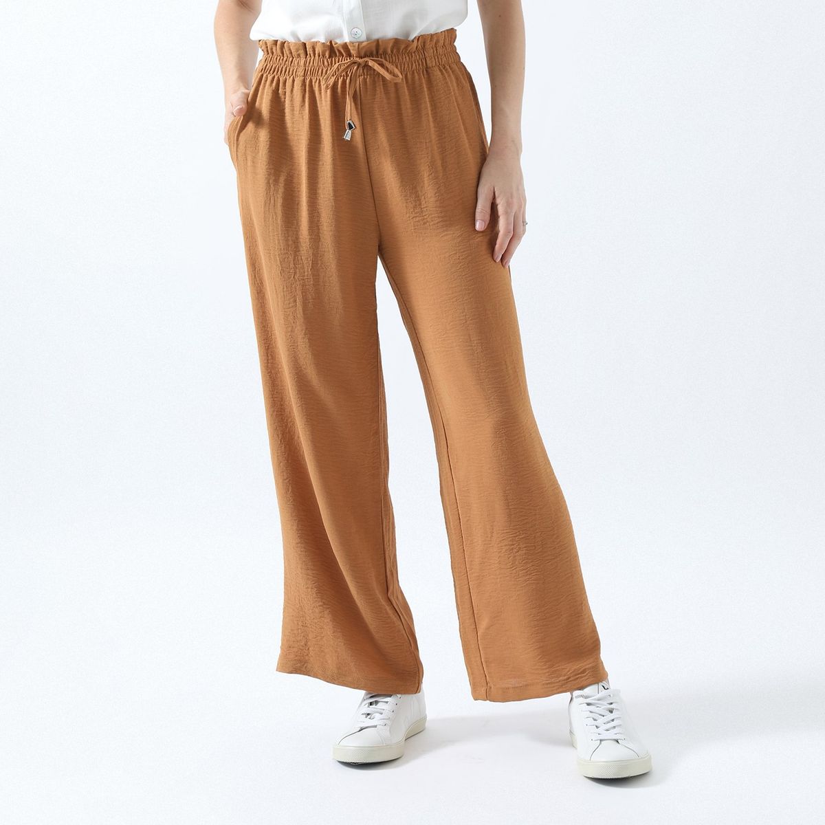 NEWPORT - Pantalón Palazzo Casual Mujer Newport