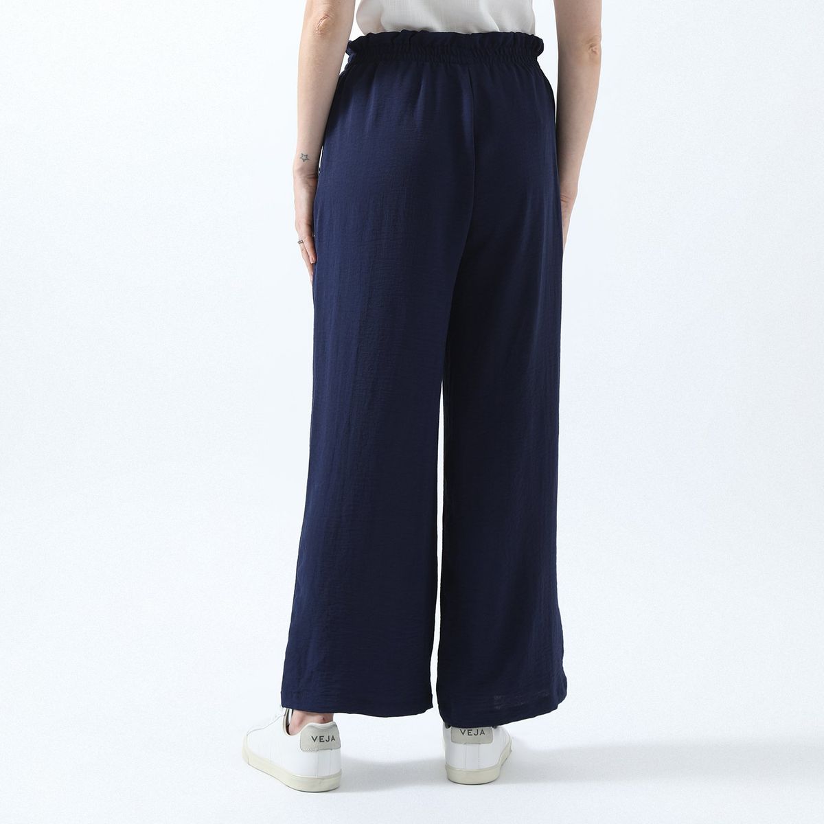 NEWPORT - Pantalón Palazzo Casual Mujer Newport