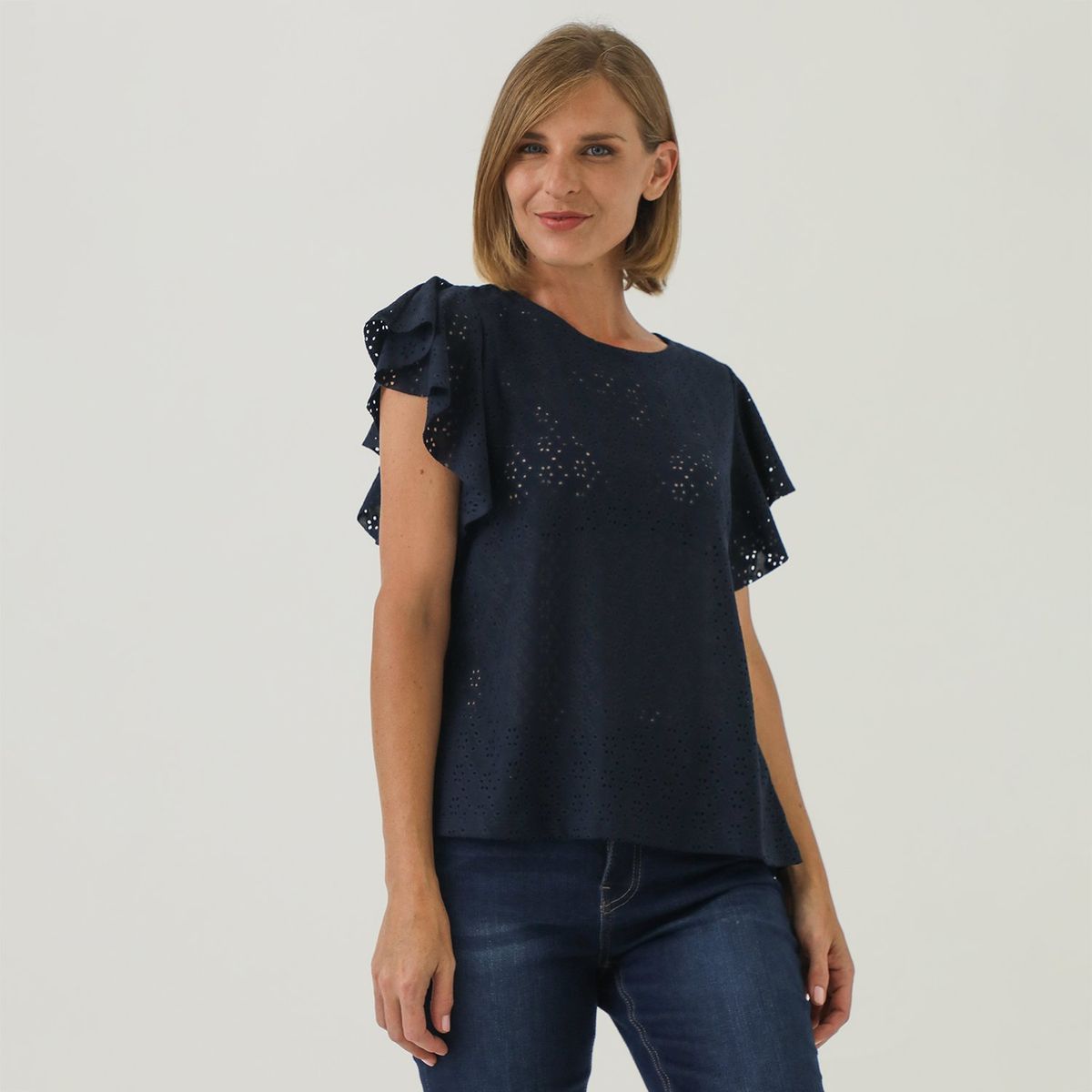 NEWPORT - Polo Manga Corta Casual Mujer Newport