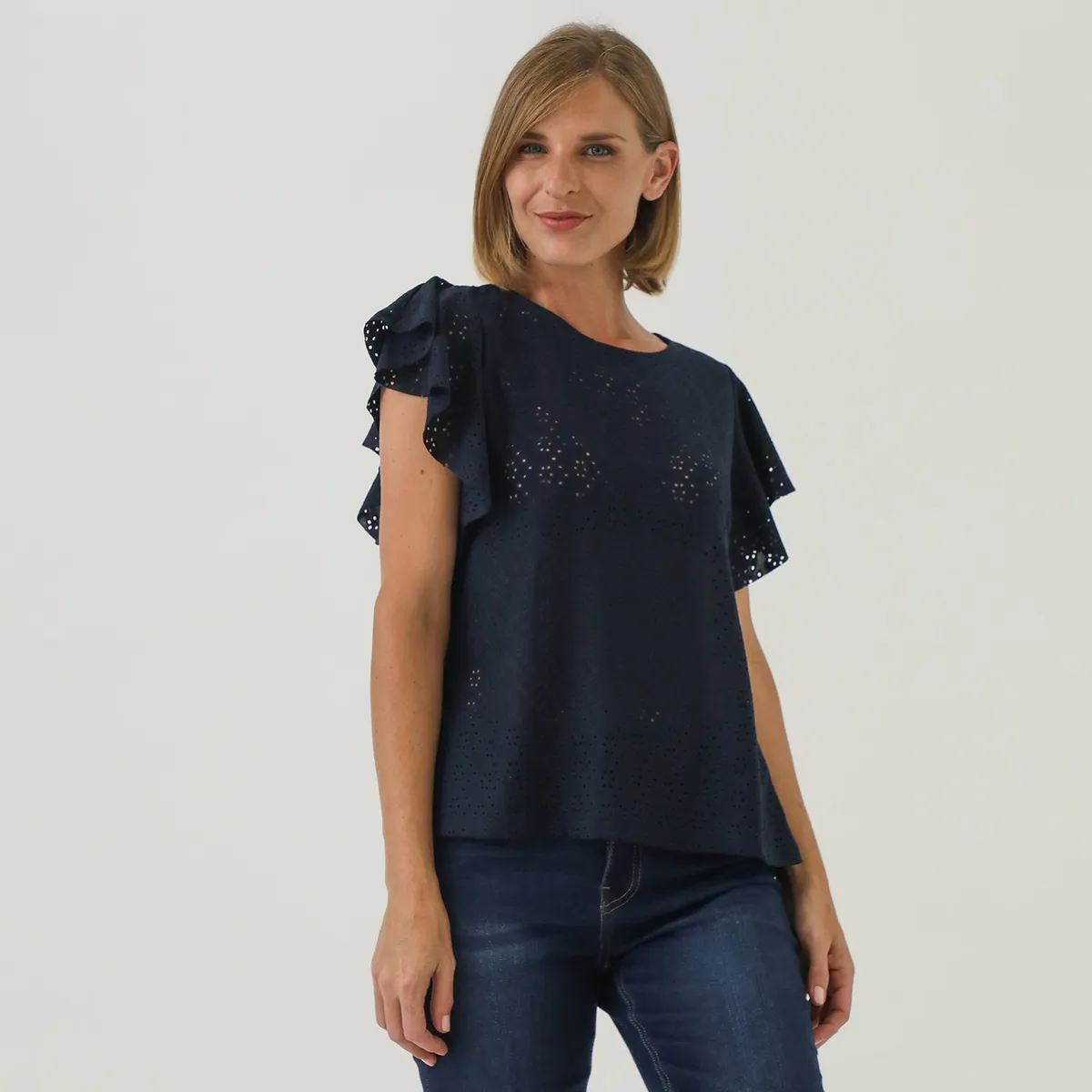 NEWPORT - Polo Manga Corta Casual Mujer Newport