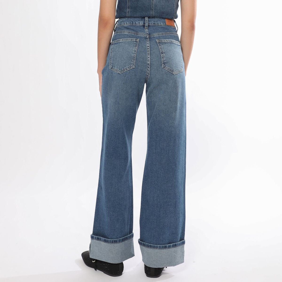 SYBILLA - Jean Straight Algodón Mujer Sybilla