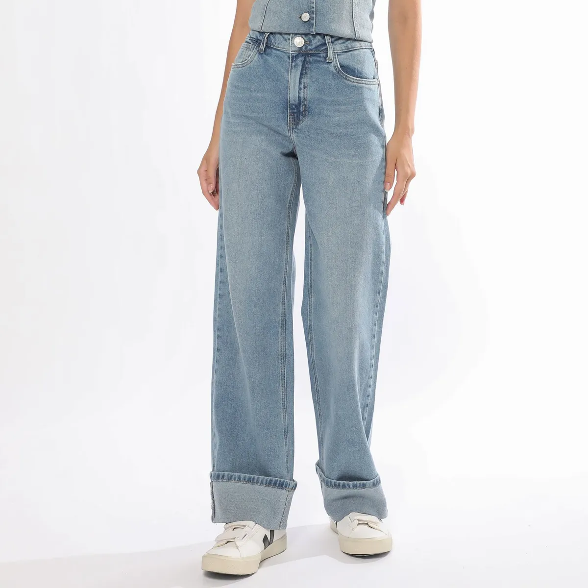 SYBILLA - Jean Straight Algodón Mujer Sybilla