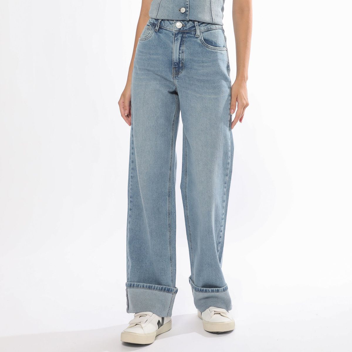 SYBILLA - Jean Straight Algodón Mujer Sybilla