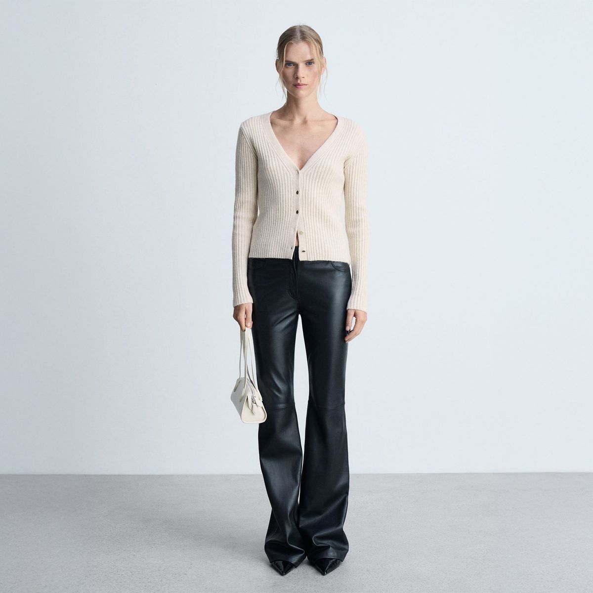 MANGO - Cárdigan Casual Mujer Mango