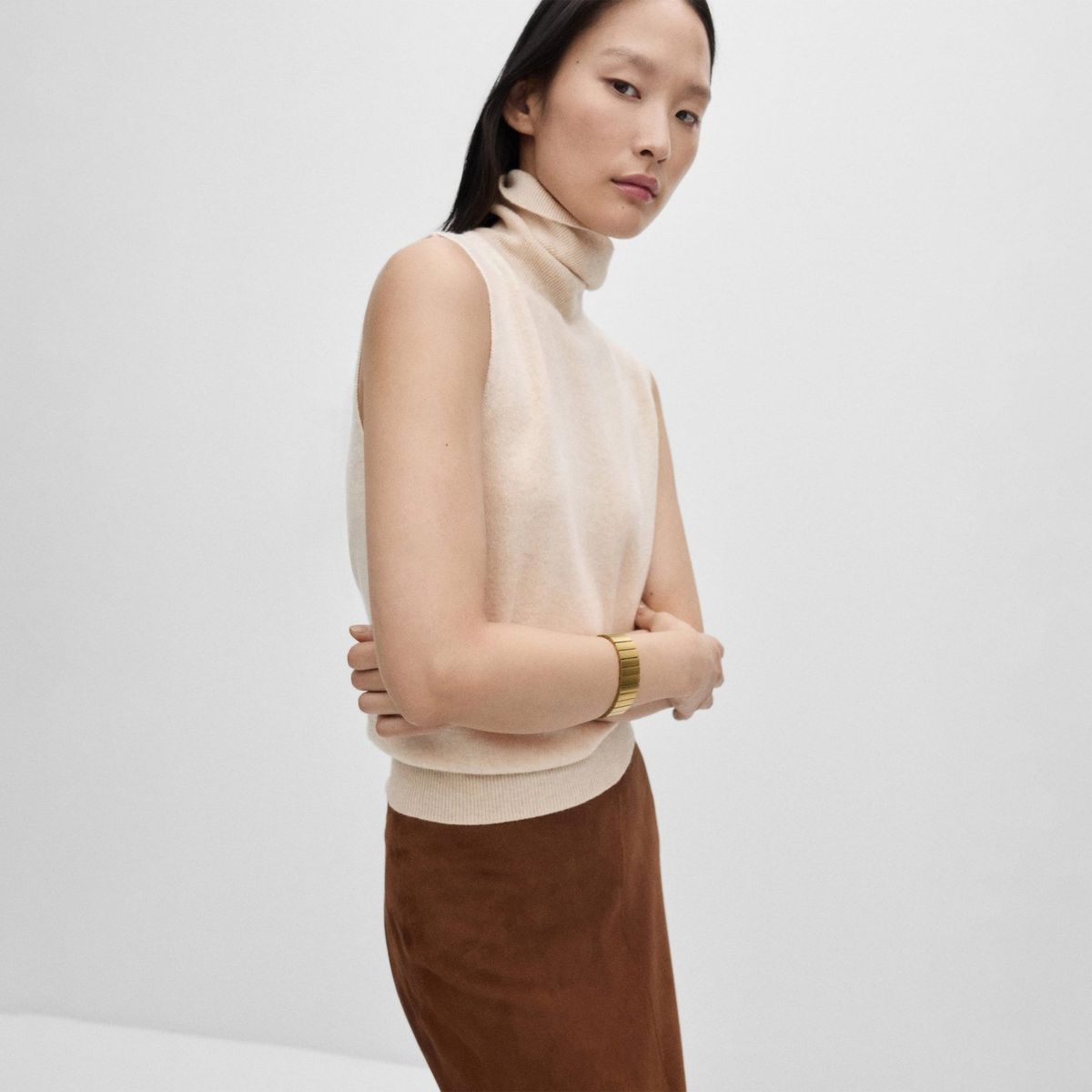 MANGO - Top Manuel Casual Mujer Mango