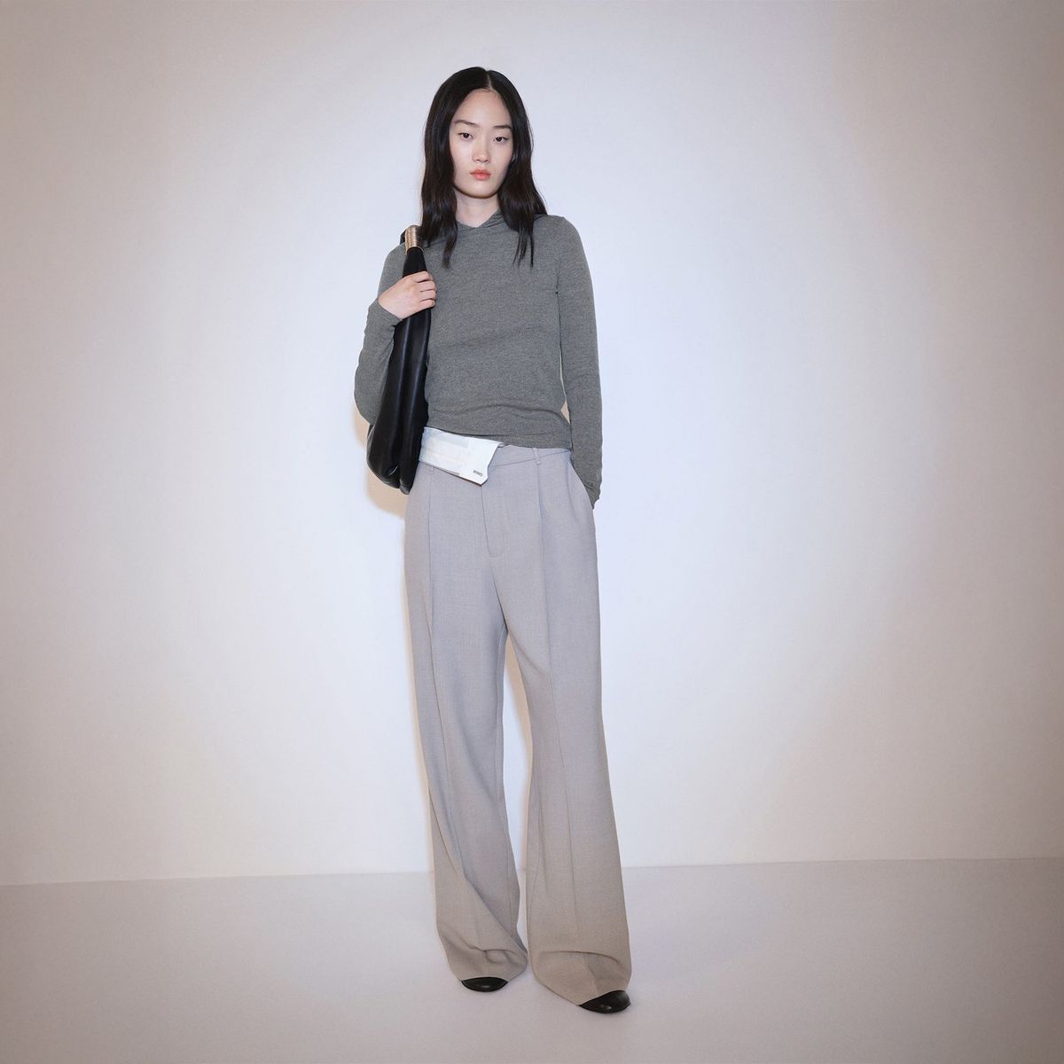 MANGO - Polo Manga Larga Casual Mujer Mango