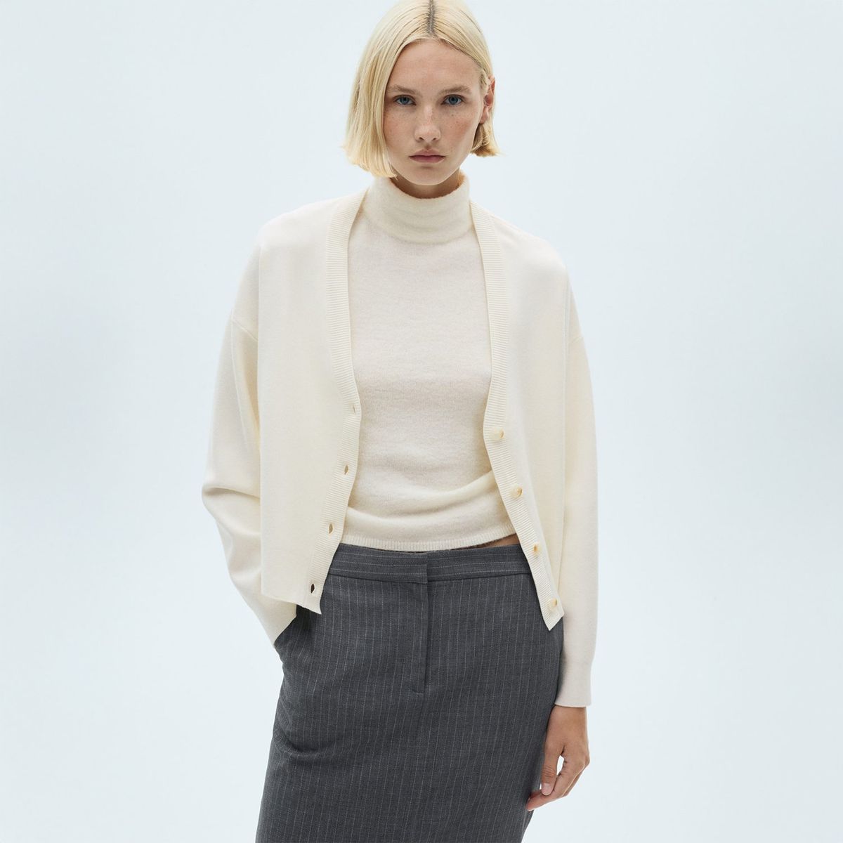 MANGO - Cárdigan Casual Mujer Mango