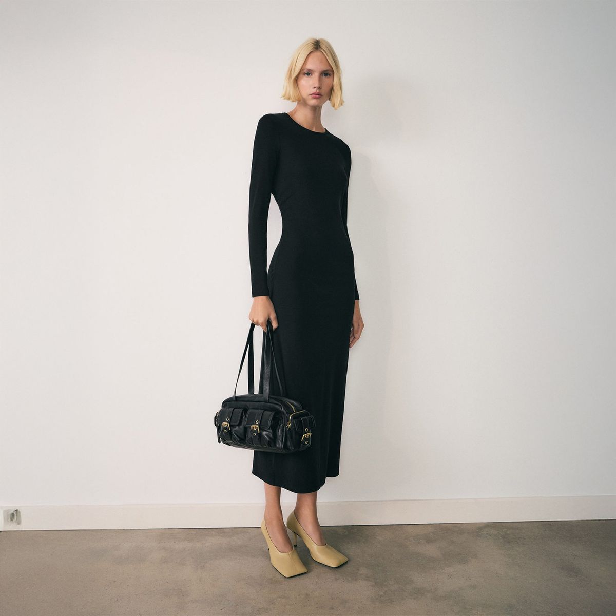 MANGO - Vestido Largo Casual Mujer Mango