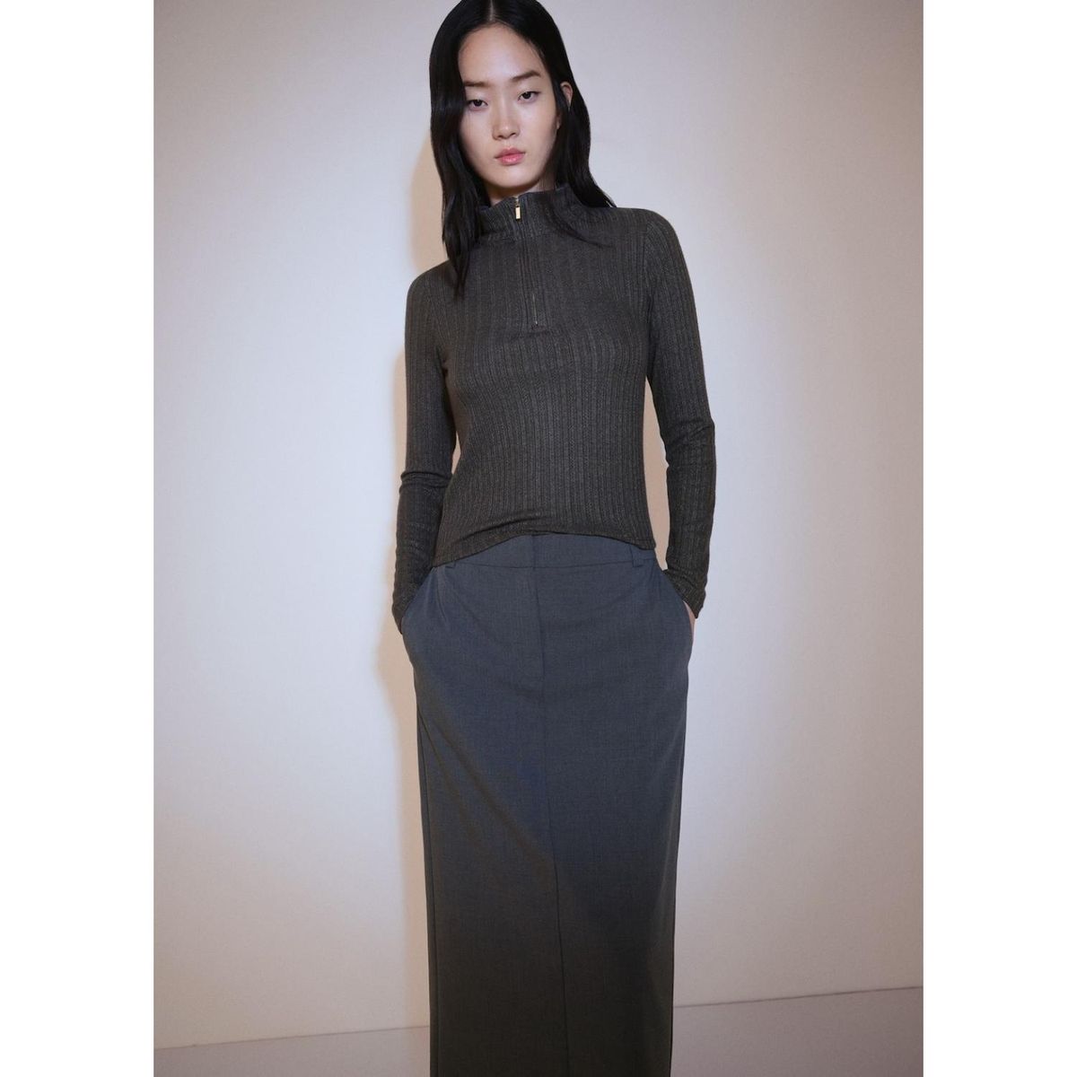 MANGO - Chompa Casual Mujer Mango