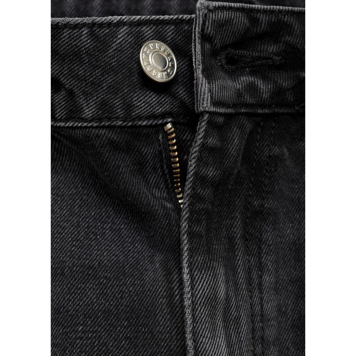 MANGO - Jean Balloon Tiro Alto Mujer Mango