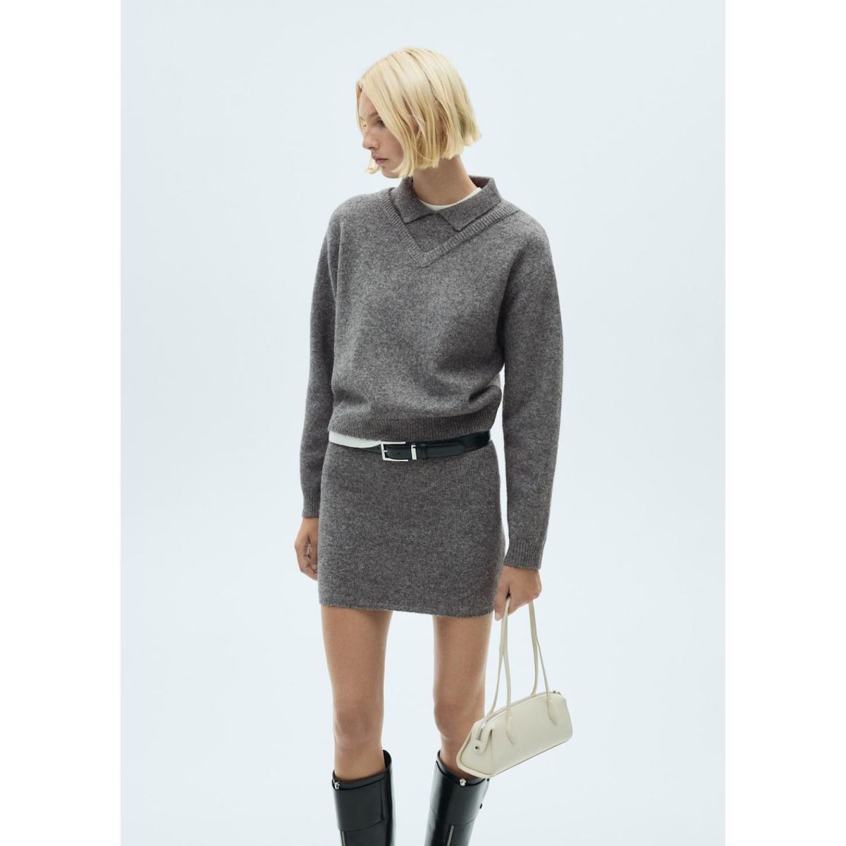 MANGO - Chompa Casual Mujer Mango