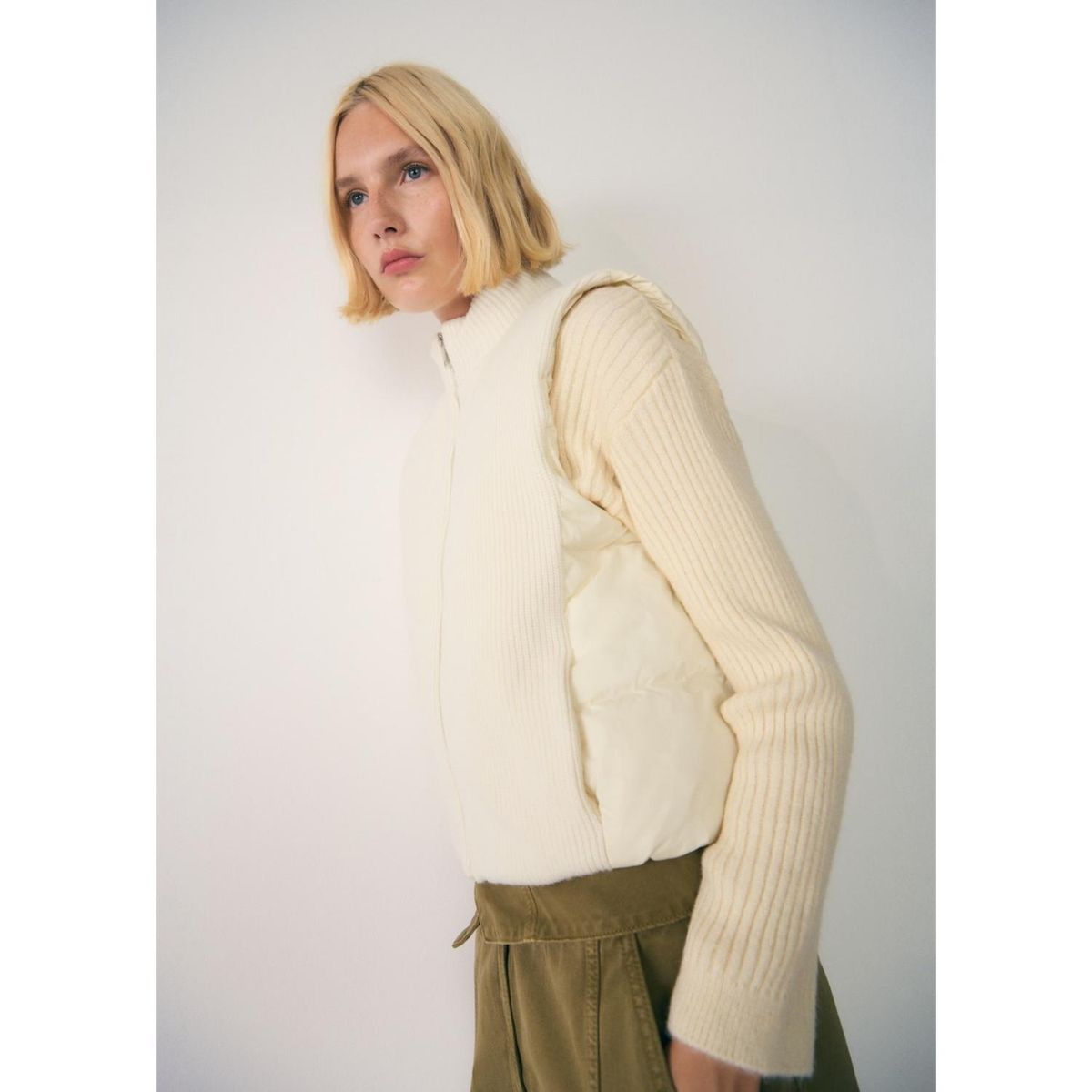 MANGO - Chaleco Casual Mujer Mango