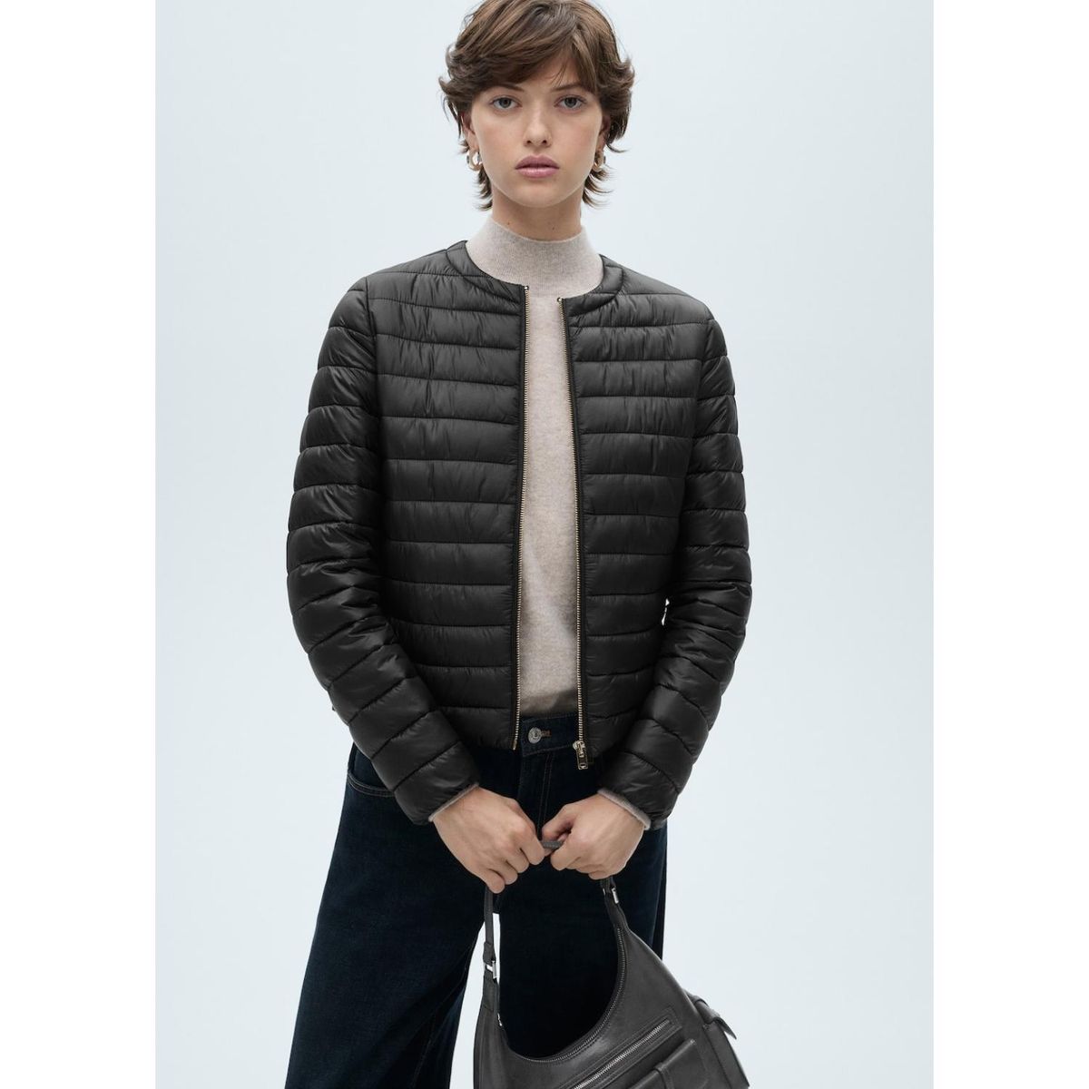 MANGO - Casaca Casual Mujer Mango