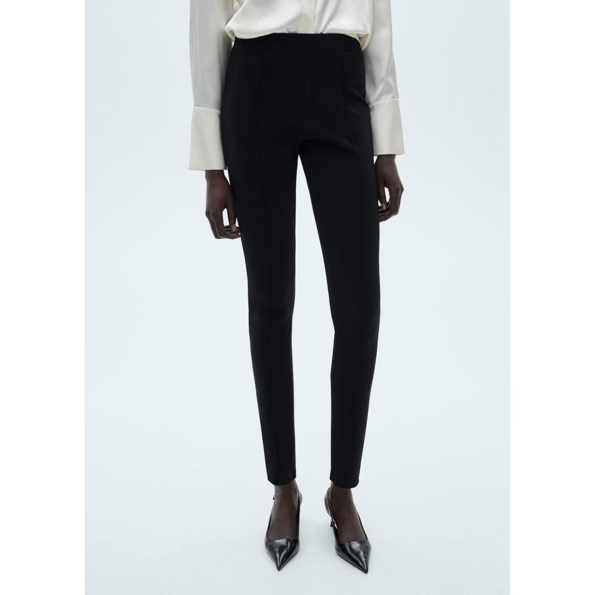 MANGO - Leggings Slim Casual Mujer Mango