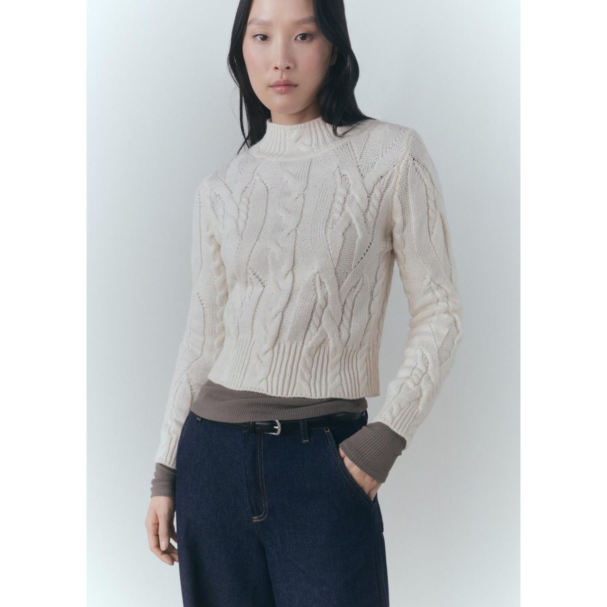 MANGO - Chompa Casual Mujer Mango