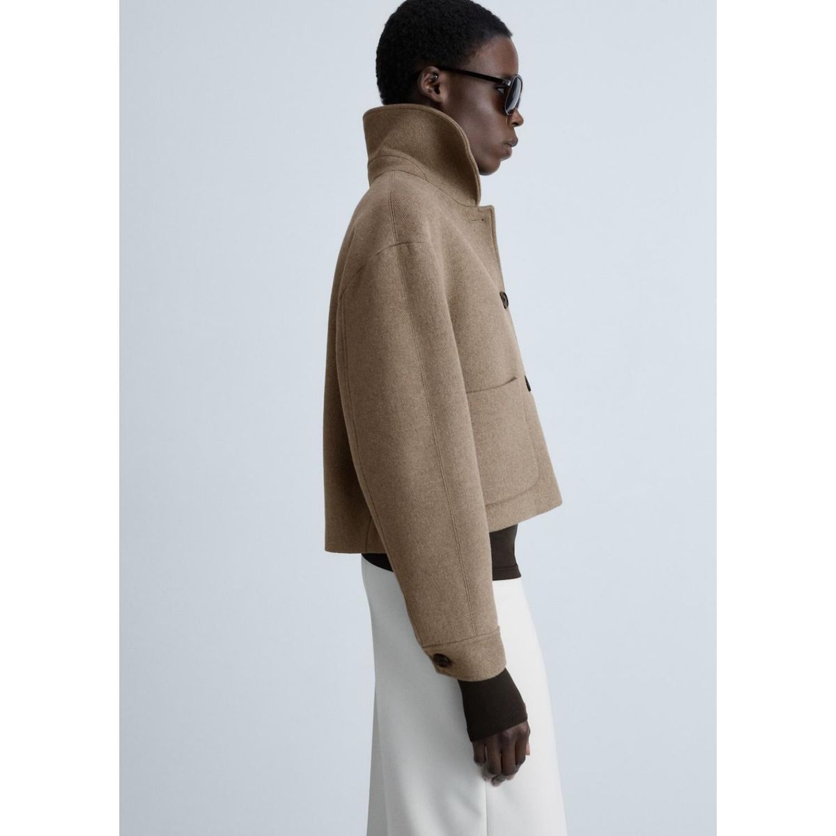 MANGO - Abrigo Casual Mujer Mango