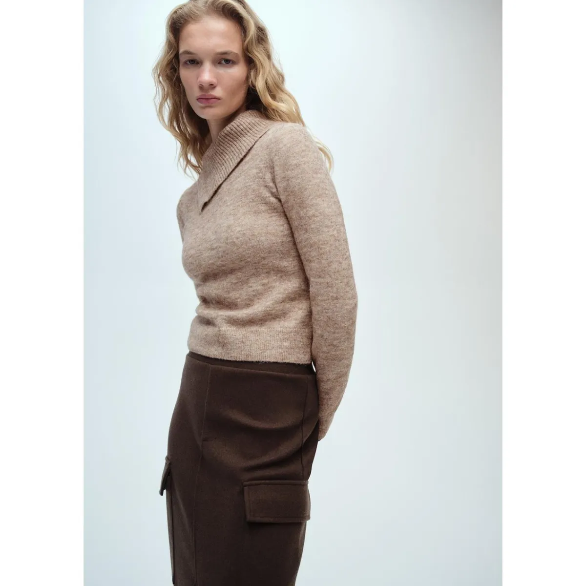 MANGO - Chompa Casual Mujer Mango