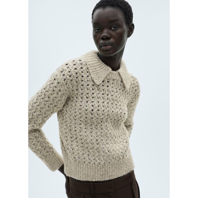 MANGO - Chompa Casual Mujer Mango