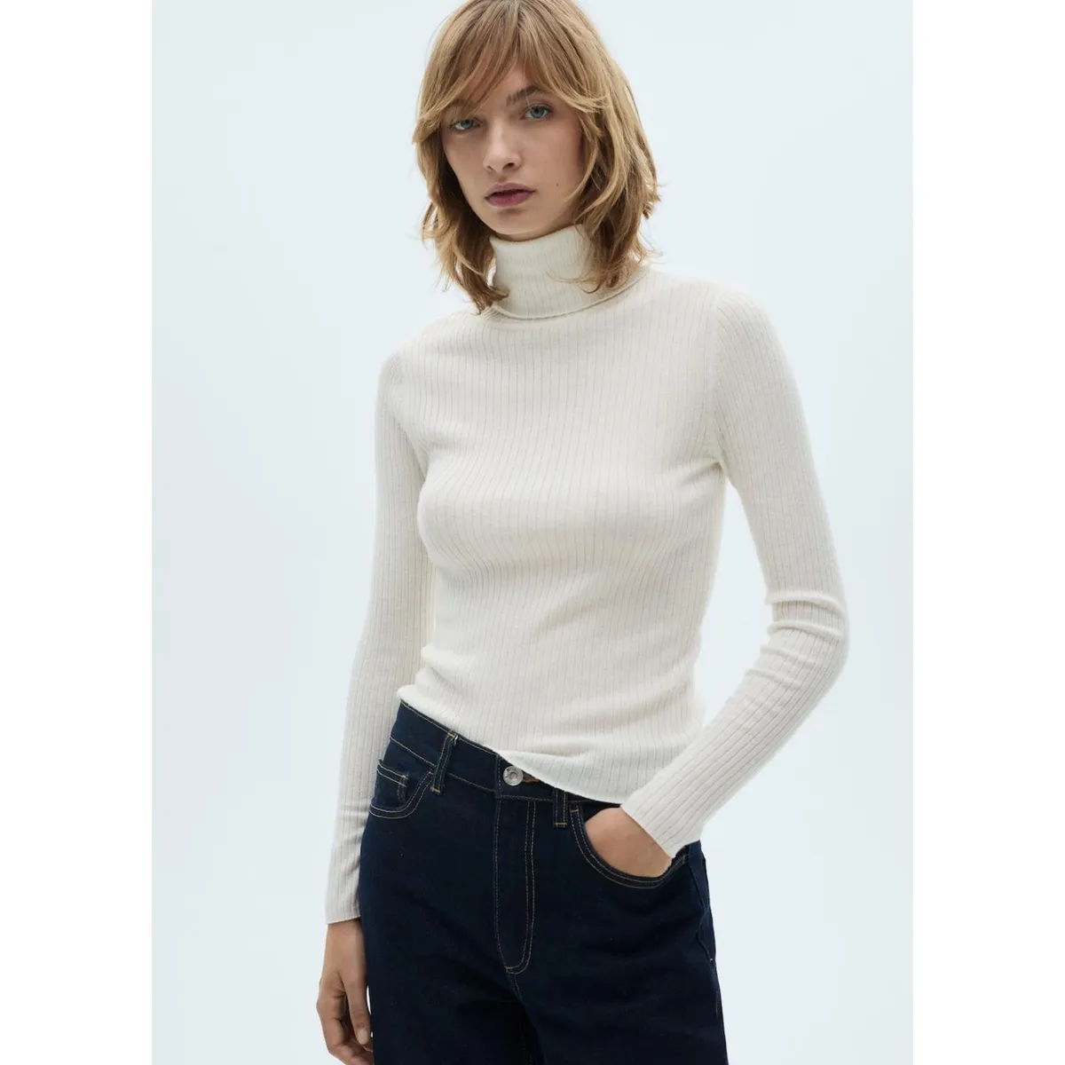 MANGO - Chompa Casual Mujer Mango