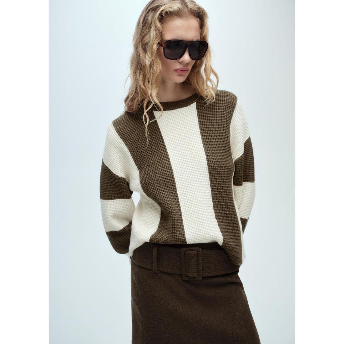 MANGO - Chompa Casual Mujer Mango