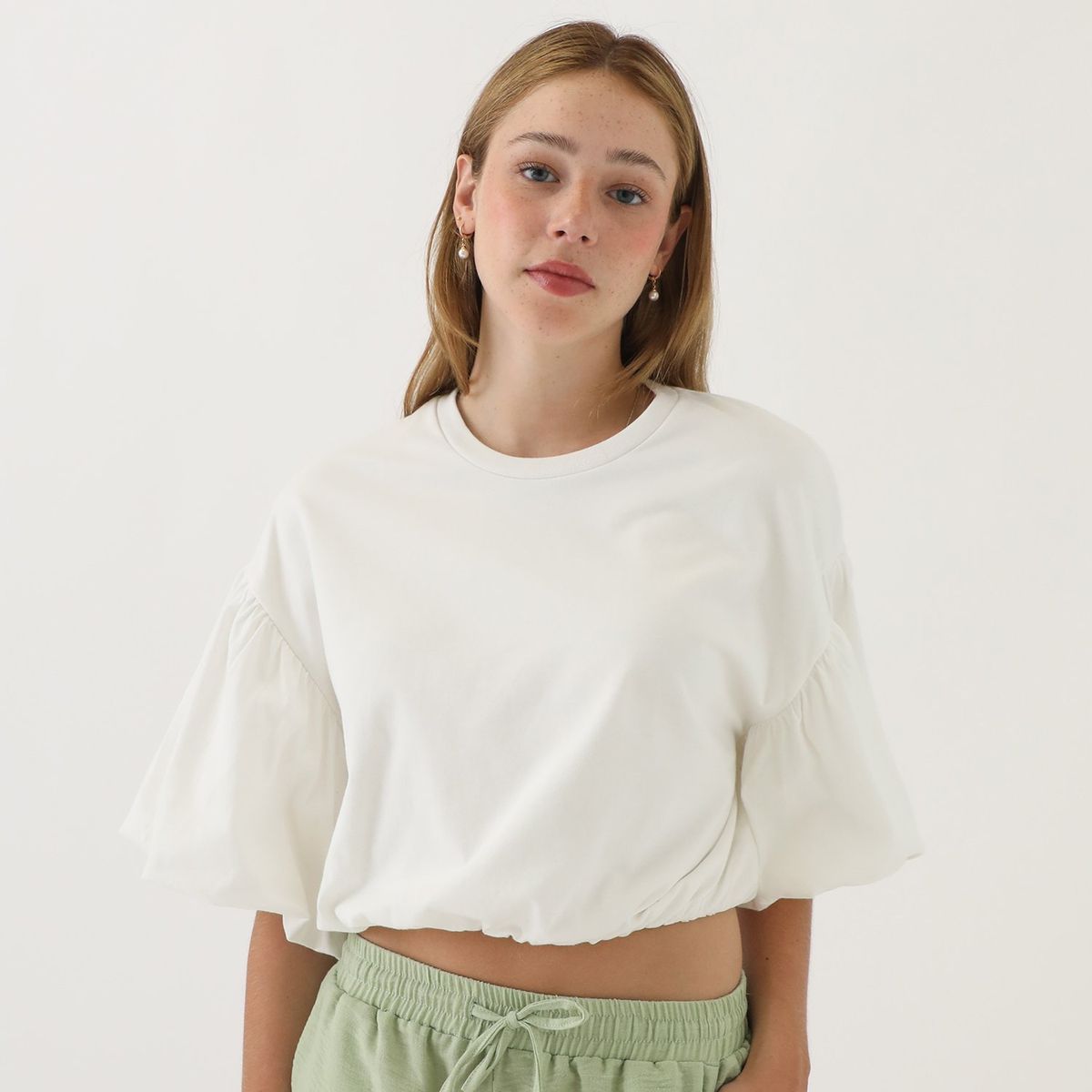 SYBILLA - Polo Manga Corta 100% Algodón Mujer Sybilla