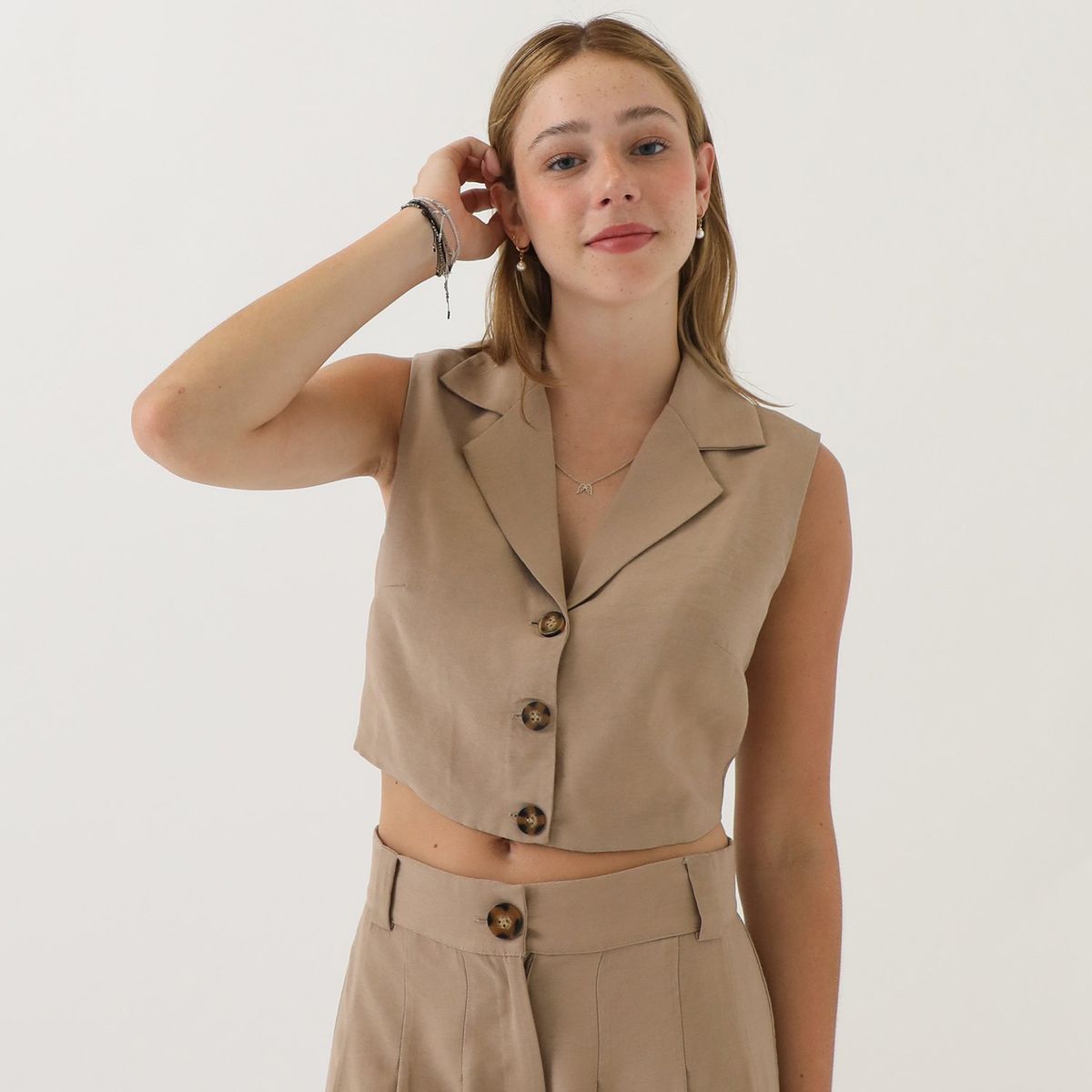 SYBILLA - Chaleco Algodón Mujer Sybilla