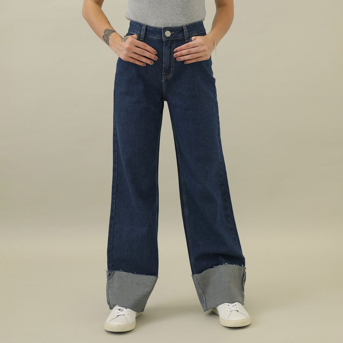 DENIMLAB - Jean Straight Algodón Mujer Denimlab