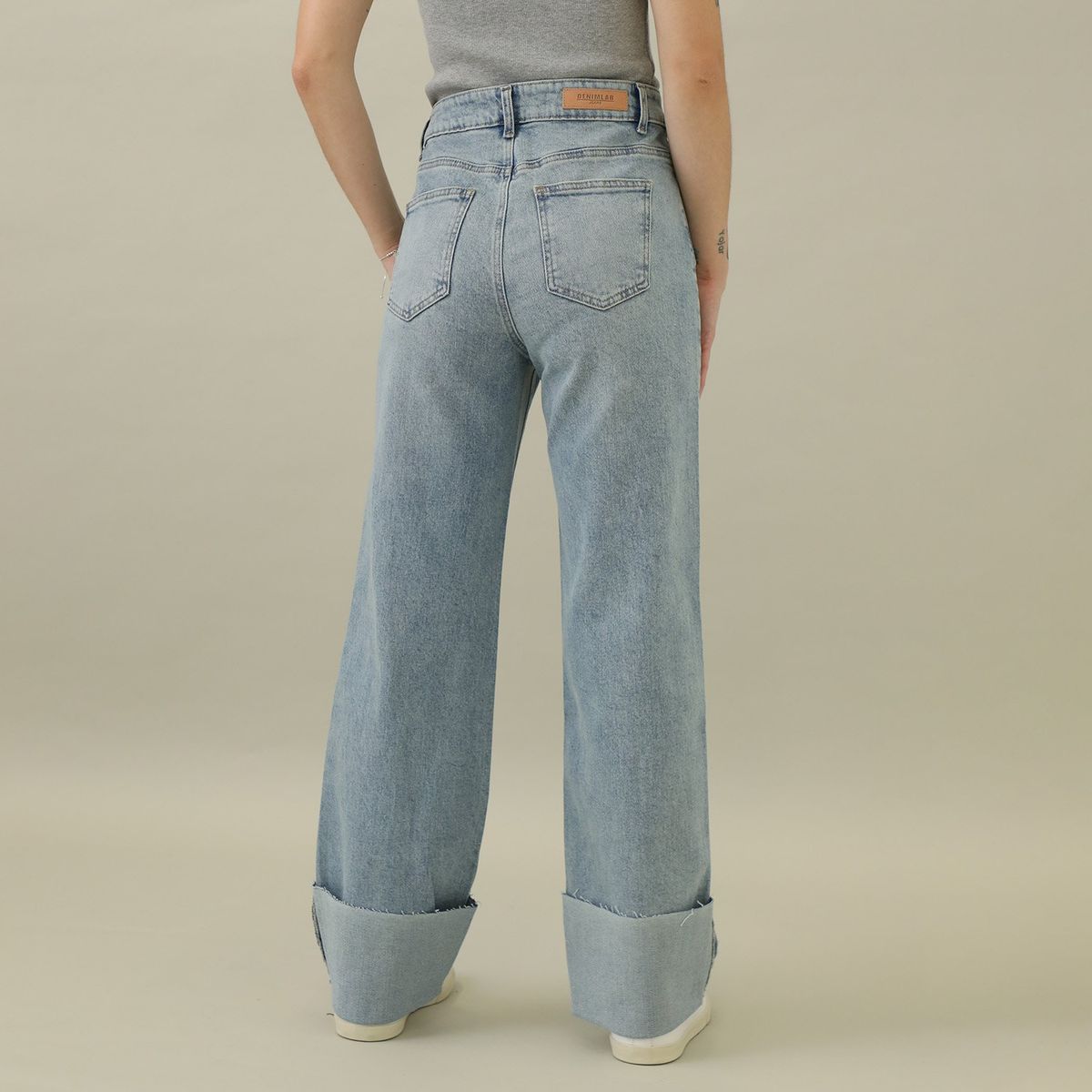 DENIMLAB - Jean Straight Algodón Mujer Denimlab