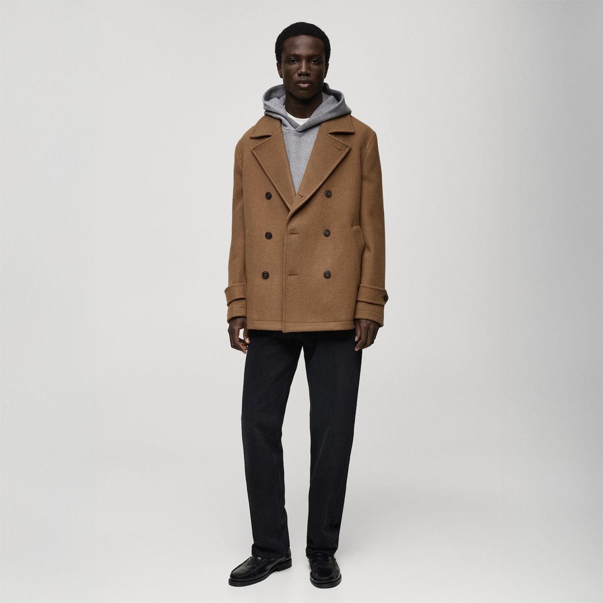 MANGO - Abrigo Hombre Mango Man