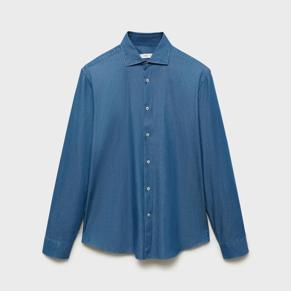 MANGO - Camisa Manga Larga Hombre Mango