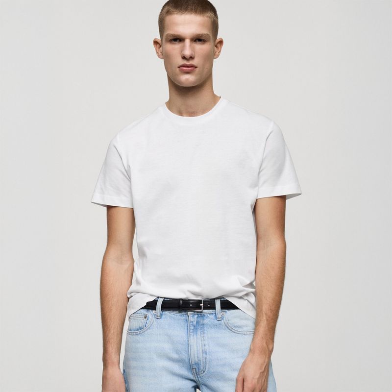 MANGO - Polo 100% Algodón Hombre Mango Man