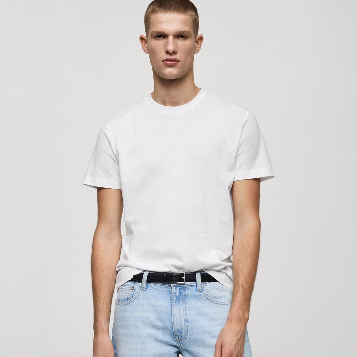 MANGO - Polo 100% Algodón Hombre Mango Man