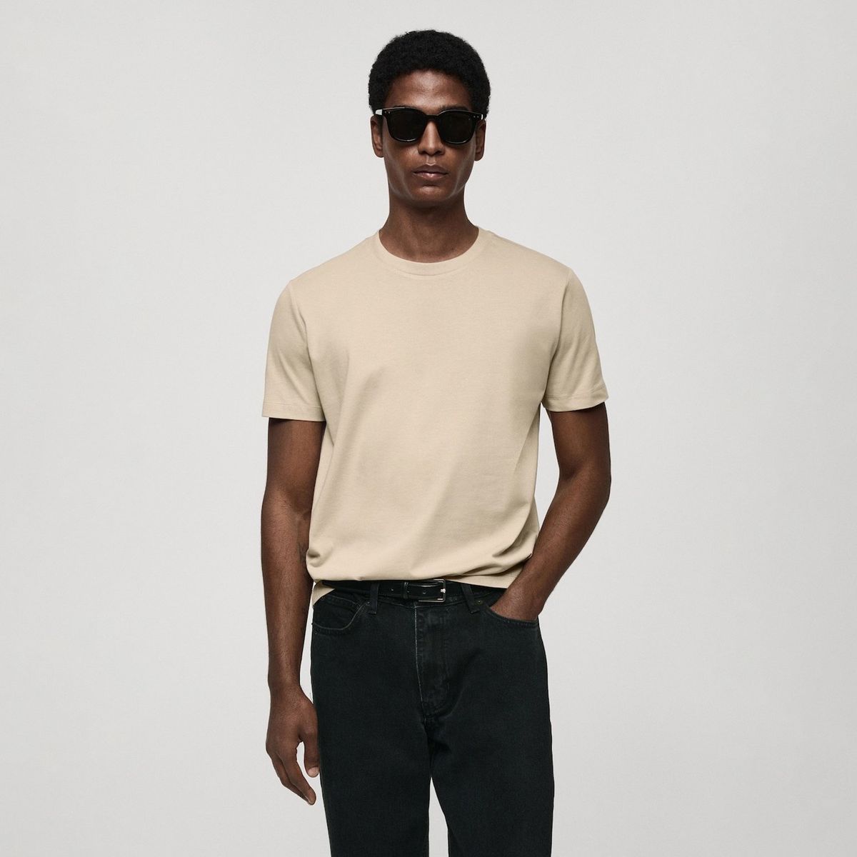 MANGO - Polo 100% Algodón Hombre Mango Man