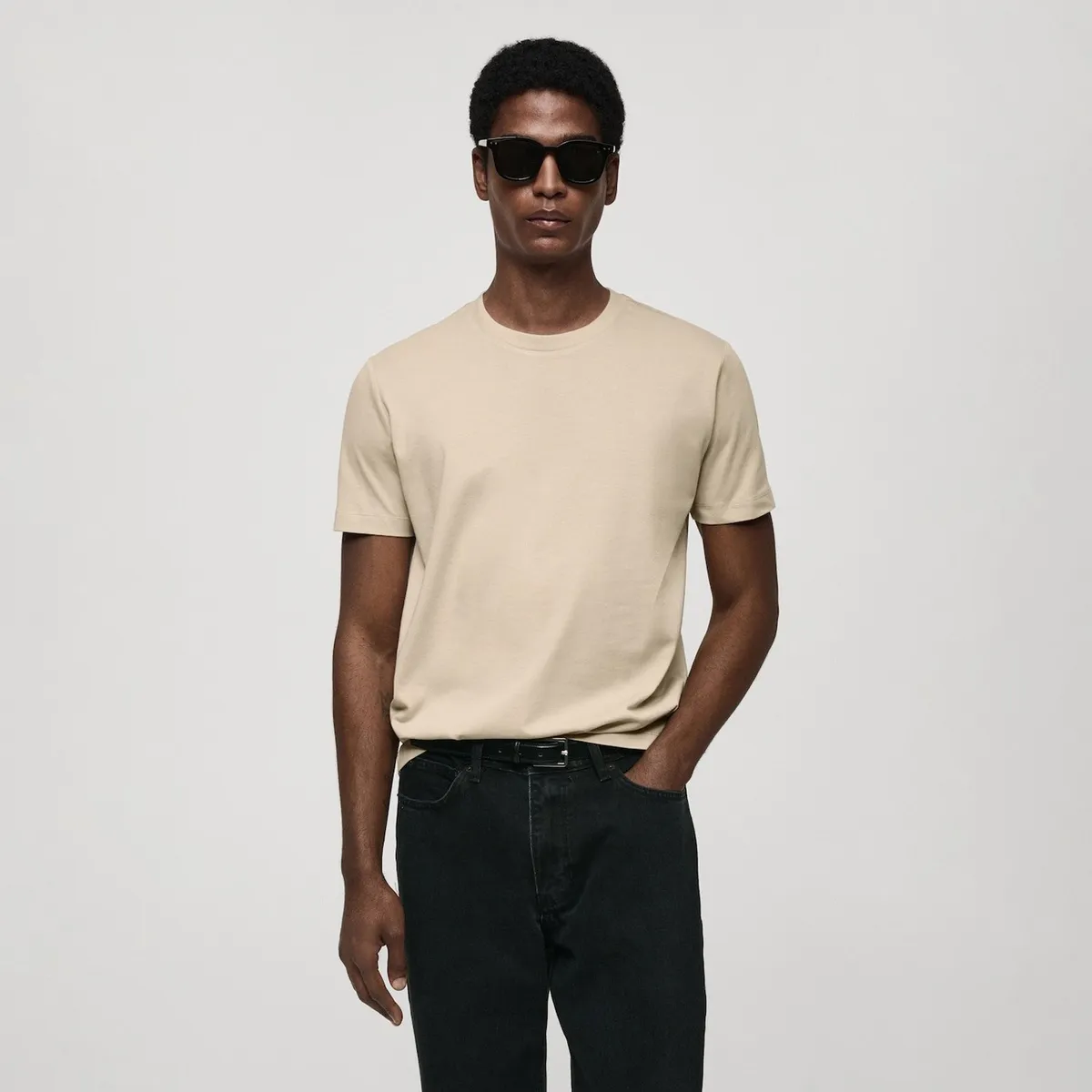 MANGO - Polo 100% Algodón Hombre Mango Man