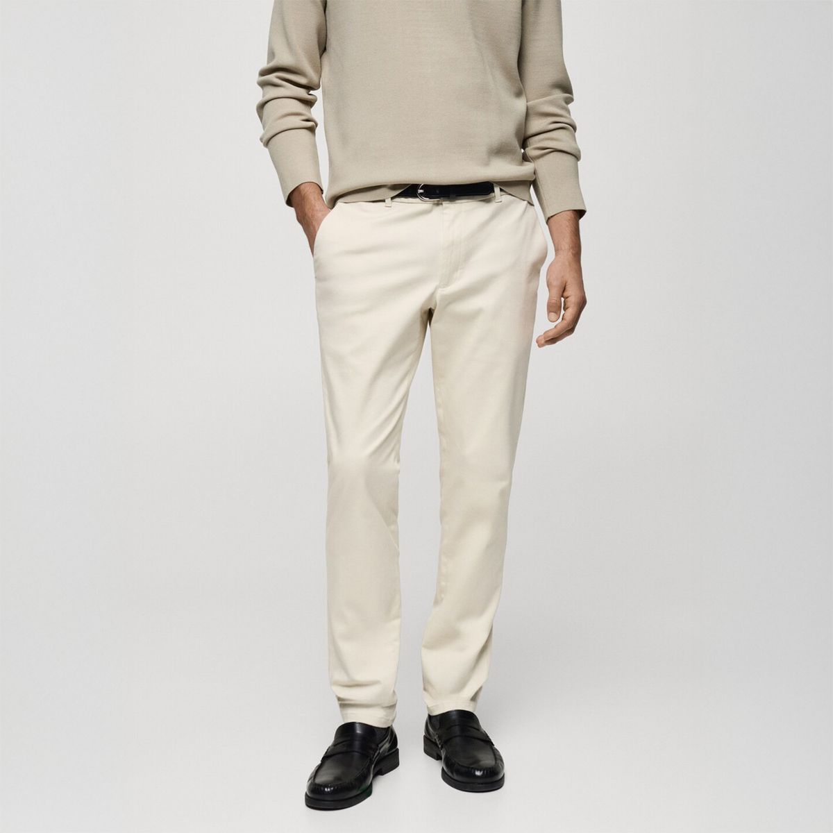 MANGO - Pantalón Algodón Hombre Mango Man