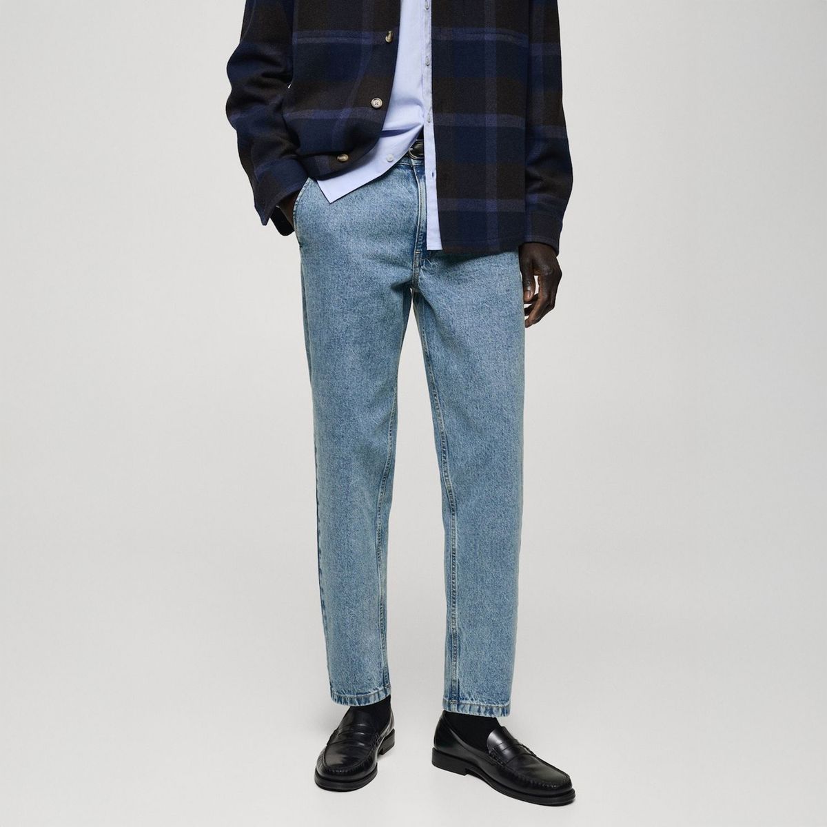 MANGO - Jean Beth Casual Straight Fit Hombre Mango