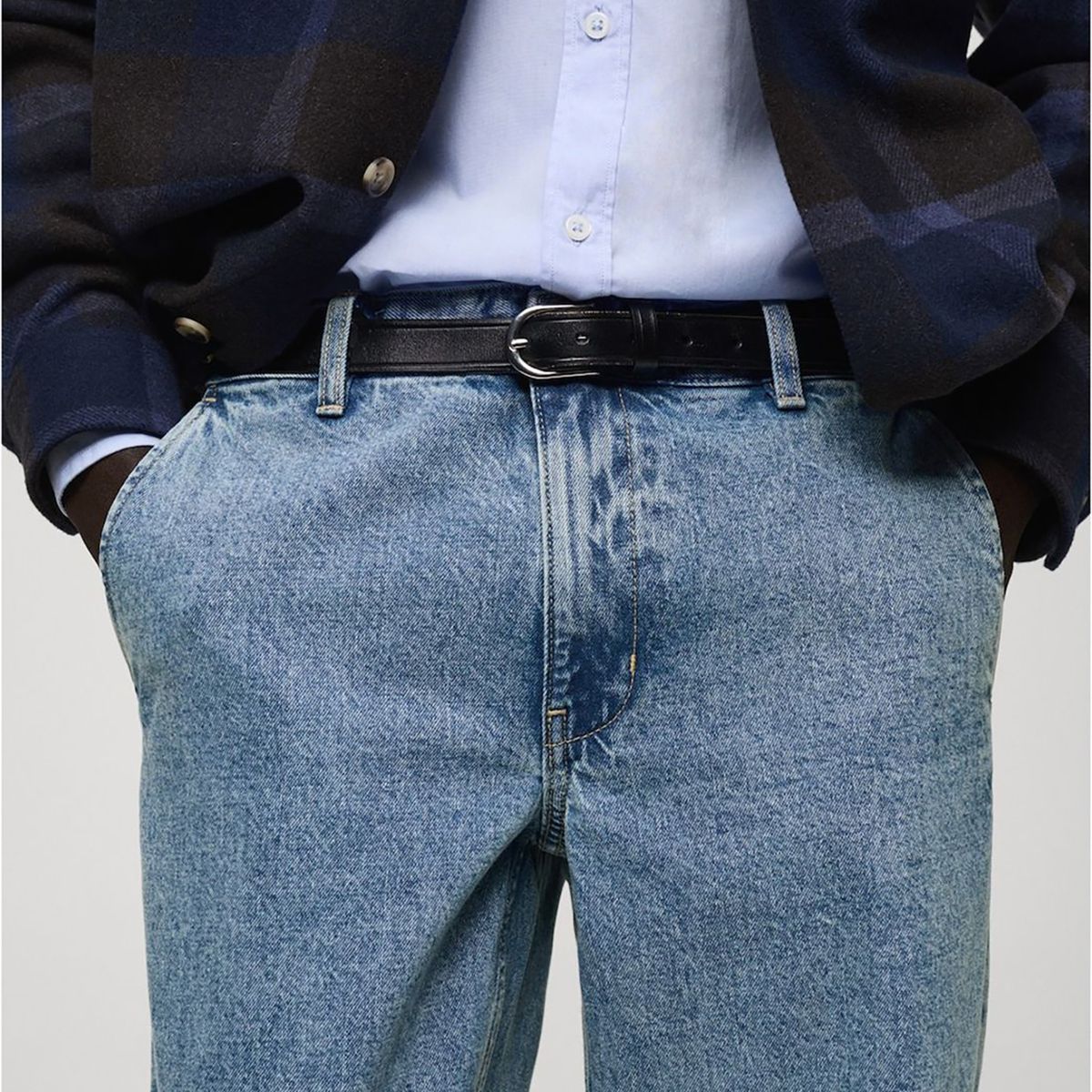 MANGO - Jean Beth Casual Straight Fit Hombre Mango