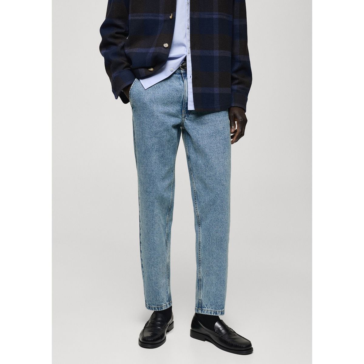 MANGO - Jean Beth Casual Straight Fit Hombre Mango