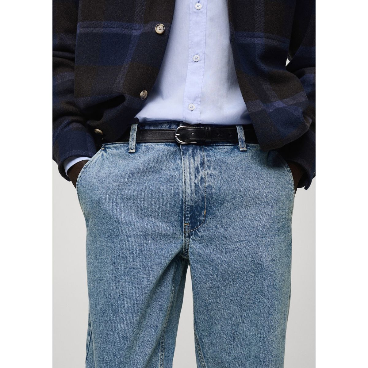 MANGO - Jean Beth Casual Straight Fit Hombre Mango